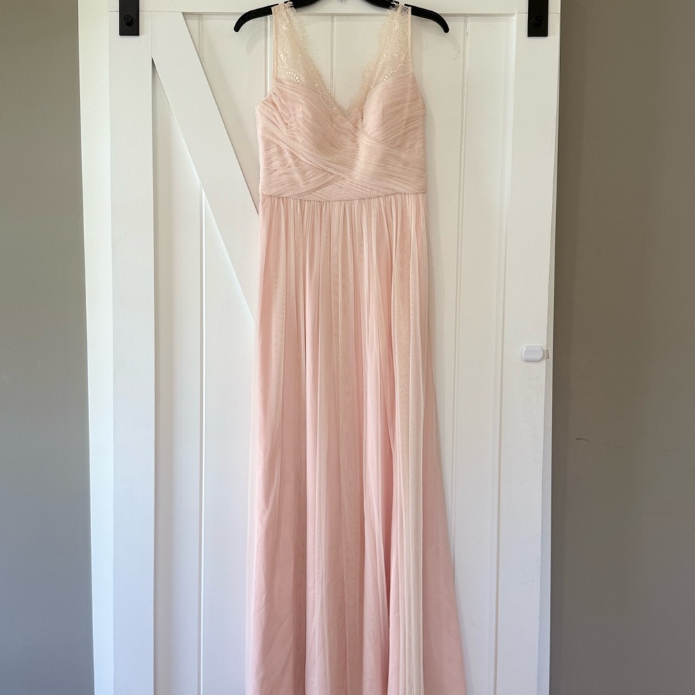 Elegant Pink Evening Gown
